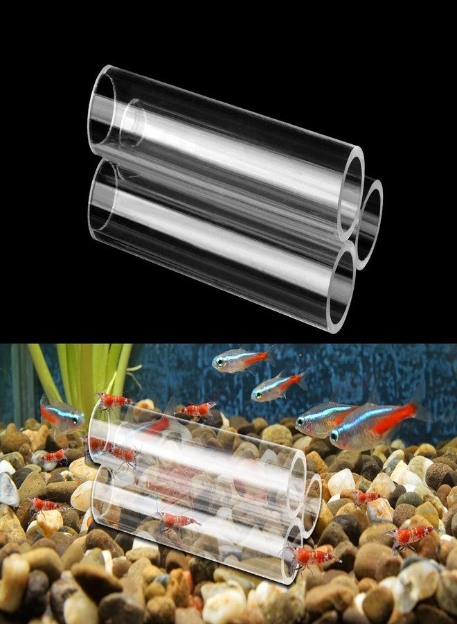 WEAVERBIRD 3-Tube Fish Shrimp Feeder - Acrylic Transparent Breeding Tube & Shelter for Aquarium Fish Tank Decorations - Image 3